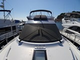 Sealine F42- fore deck looking aft
